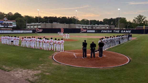 The Brandon Bulldogs hosted the Oak Grove Warriors in a clash of Region 5 heavyweights on April 18, 2023.